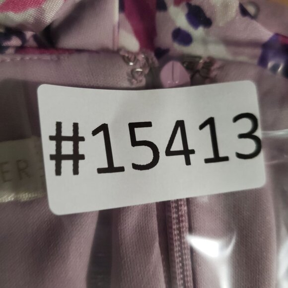 Boston Proper Dress Womens Size 10 Purple Ruched Sleeveless Stretch Sheath - Picture 8 of 8